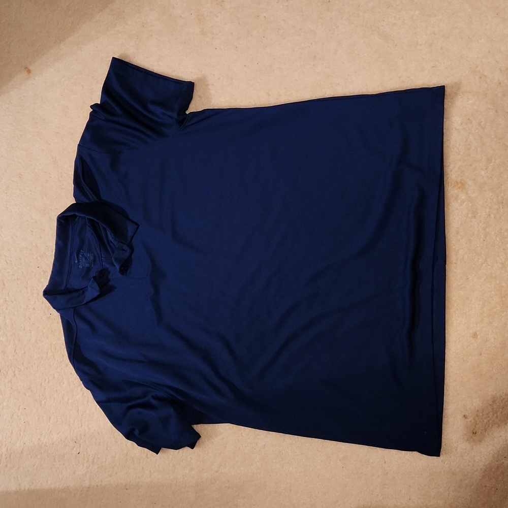 Navy Nike Dry-Fit Polo